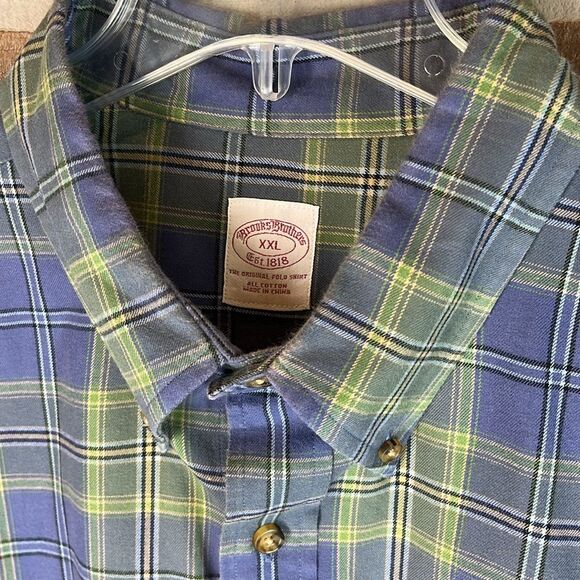 Brooks Brothers XXL Plaid The original Polo Shirt - Picture 2 of 8